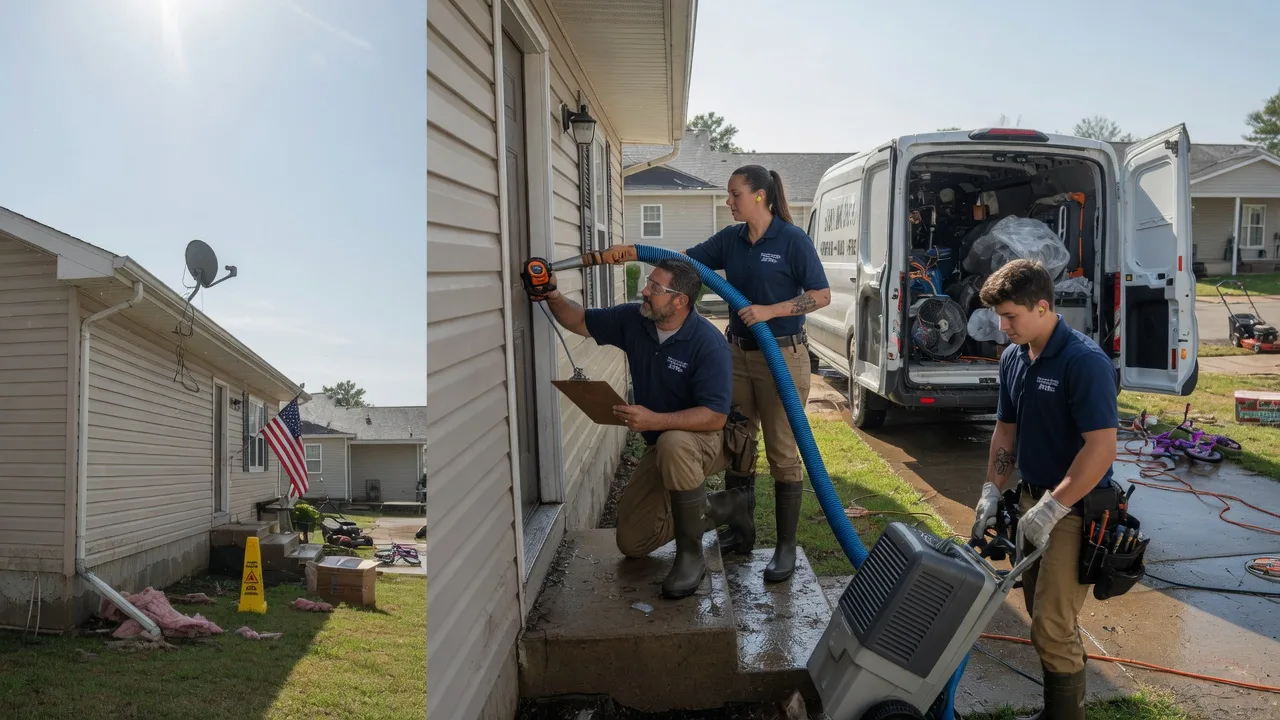 Ceiling Water Damage Restoration in Hawley, MN near me